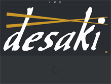 Tablet Screenshot of desakirestaurant.com